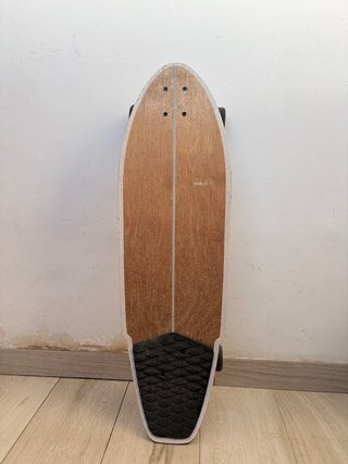 Longboard Oxelo con accesorios