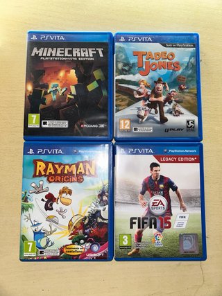 4 Juegos para PS Vita