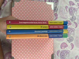 pack 4 libros Jordi Sierra i Fabra