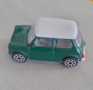 Miniatura Bburago Mini Cooper Verde