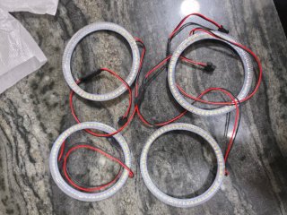 Kit Completo Ojos de Ángel LED para BMW E46