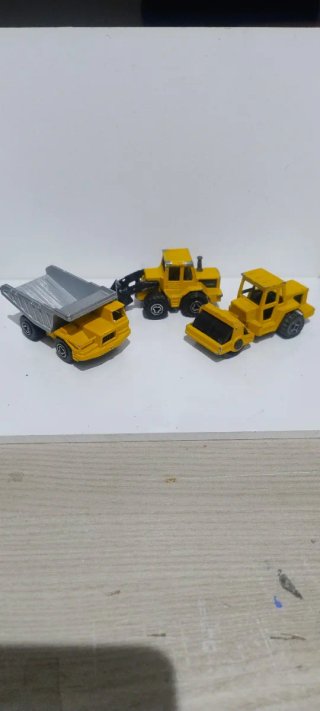 Set di 3 veicoli da cantiere Majorette