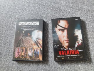 DVD Wet Wet Wet y DVD Valkiria