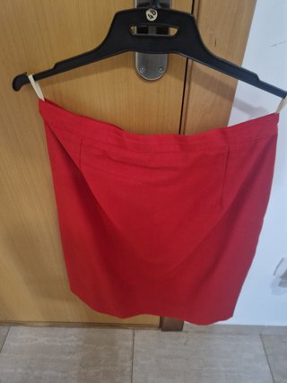 Falda Vintage Roja