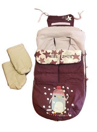 Saco de invierno JANÉ Kids Zone+ Manoplas manillar