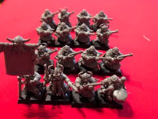 Arcabuceros Enanos Warhammer