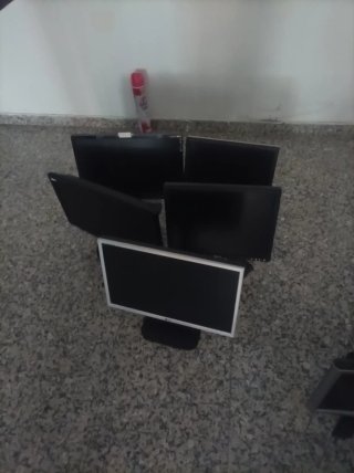 Lote de 5 Monitores de Ordenador