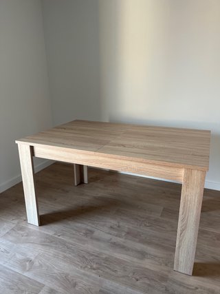 Mesa de Comedor de Madera extensible