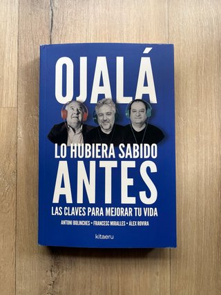 Libro: Ojalá lo hubiera sabido antes