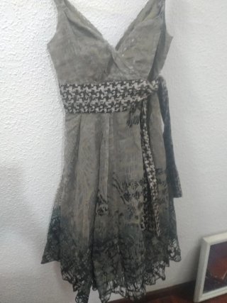 Vestido fiesta Adolfo Domínguez T34
