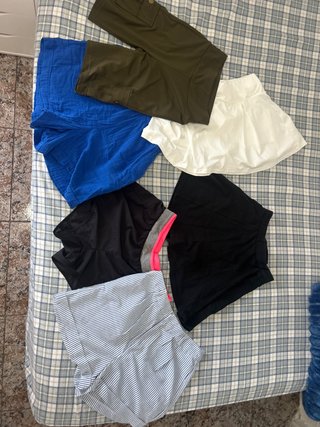 Lote de 6 Pantalones Cortos de Mujer