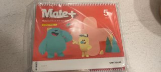 Libro Mate + 5 años. Santillana