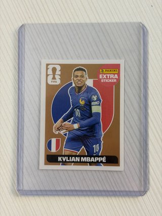 Cromo Extra Sticker Bronce Kylian Mbappé 2026