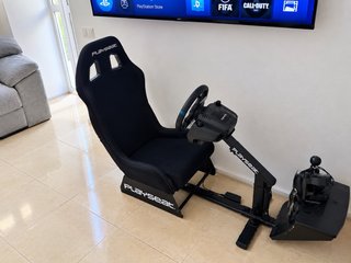 Playseat Evolution + Volante Logitech G29