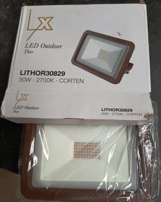 Foco LED Exterior Thor 30W Corten