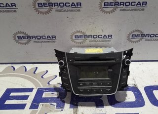 Sistema audio radio cd hyundai 99015 ac110a6ee i30