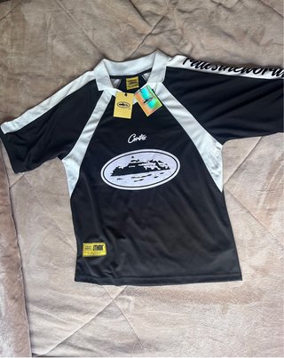 Camiseta Corteiz Negra y Blanca