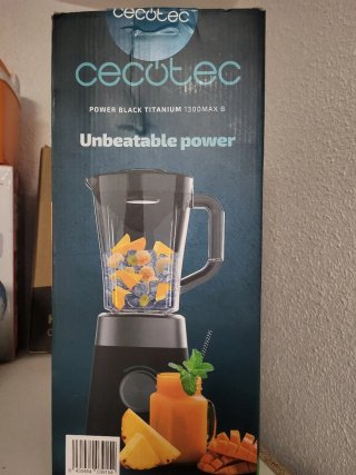 Licuadora Cecotec Power Black Titanium 1300Max