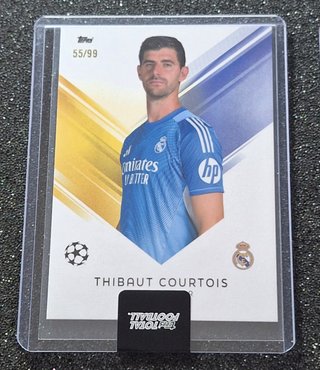 Carta Topps Total Football Thibaut Courtois