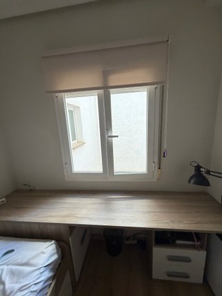 Cama nido 90x190 + 2 colchones + escritorio 2,5 m