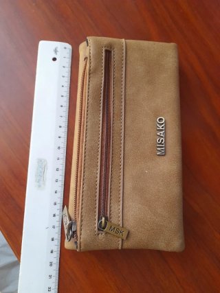 Cartera Monedero Misako Beige