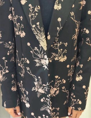 Chaqueta Estampada Floral