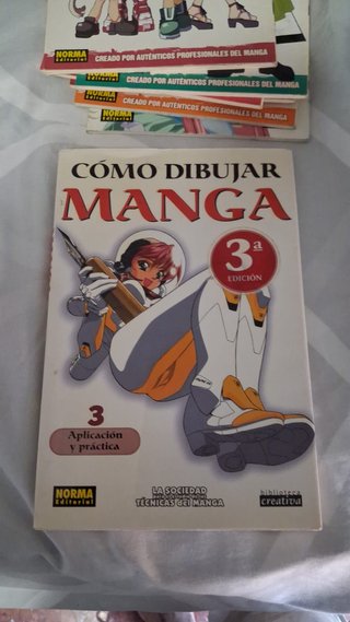 Lote Libros Cómo Dibujar Manga Vol. 3 y 13 - Norma