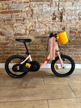Bicicleta Infantil 14 BTWIN Rosa Decathlon+ extras