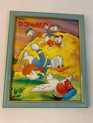 Cuadro infantil Pato Donald