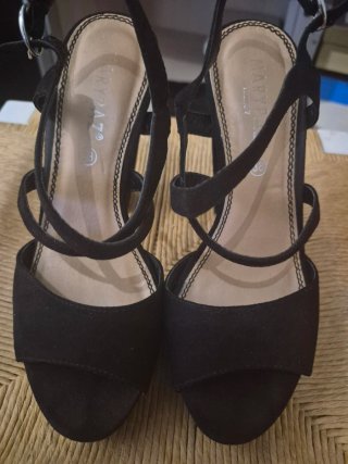 Sandalias Tacón con Plataforma MARYPAZ Talla 38