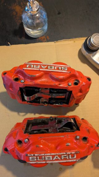 Subaru WRX + trapecios Aluminio