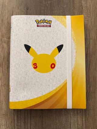 Album + cartas pokemon 30 aniversario