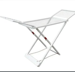 Tendedero Plegable de plástico Blanco
