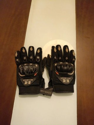 Guantes de Moto Sky-Biker Negros