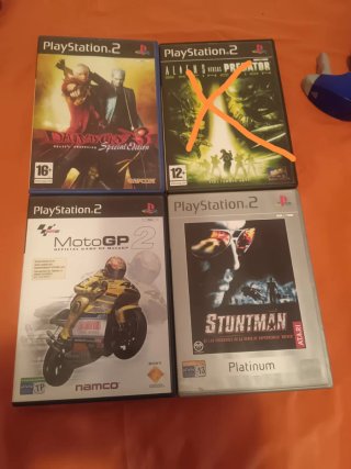 Lote 4 Juegos PS2 (PlayStation 2)