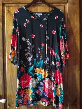 Vestido Z&W Fashion Estampado Floral
