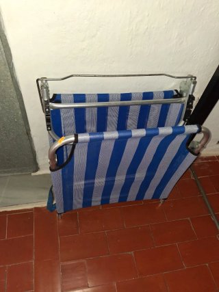 Silla de playa plegable