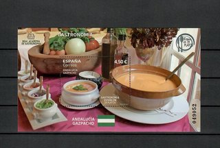 Sellos España 2022 - Gastronomia Andalucia