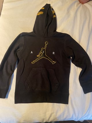 Sudadera Nike Air Jordan Negra talla 10-12 años