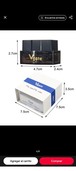 Escáner OBD Vgate Pro Bluetooth