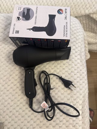 Secador de Viaje Eurotec Plegable
