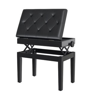Banqueta Piano Ajustable 48-58cm con Almacenaje