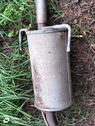 Silencioso de escape para Nissan Micra k11