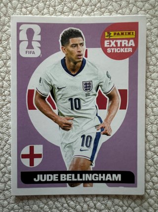 Cromos Panini Extra Sticker Jude Bellingham