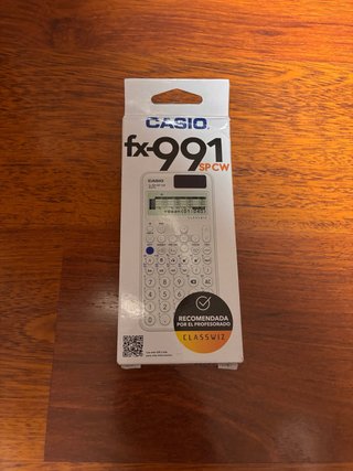 Calculadora Casio FX-991 SP CW