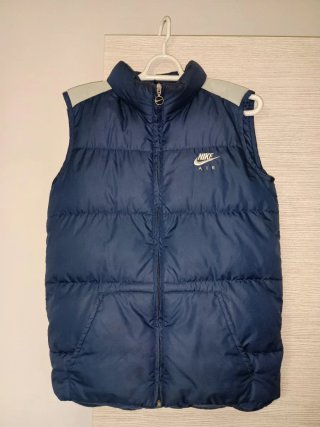 Chaleco Plumón Nike Air Azul
