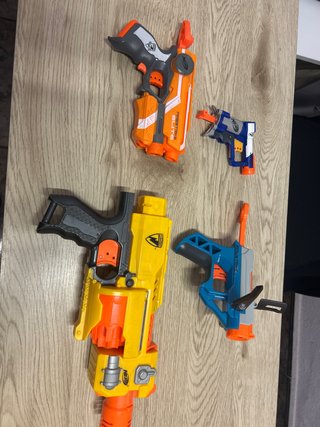 Pack de 4 Pistolas Nerf