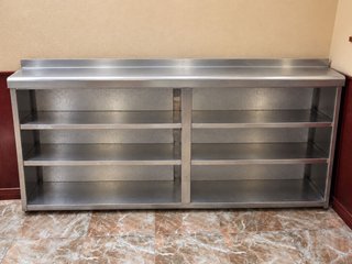 Estantería de Acero Inoxidable 2,30m
