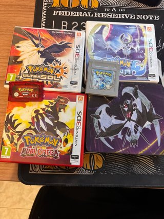 Lote de 6 Juegos Pokémon