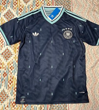 Camiseta Fútbol Alemania Adidas Azul Talla L